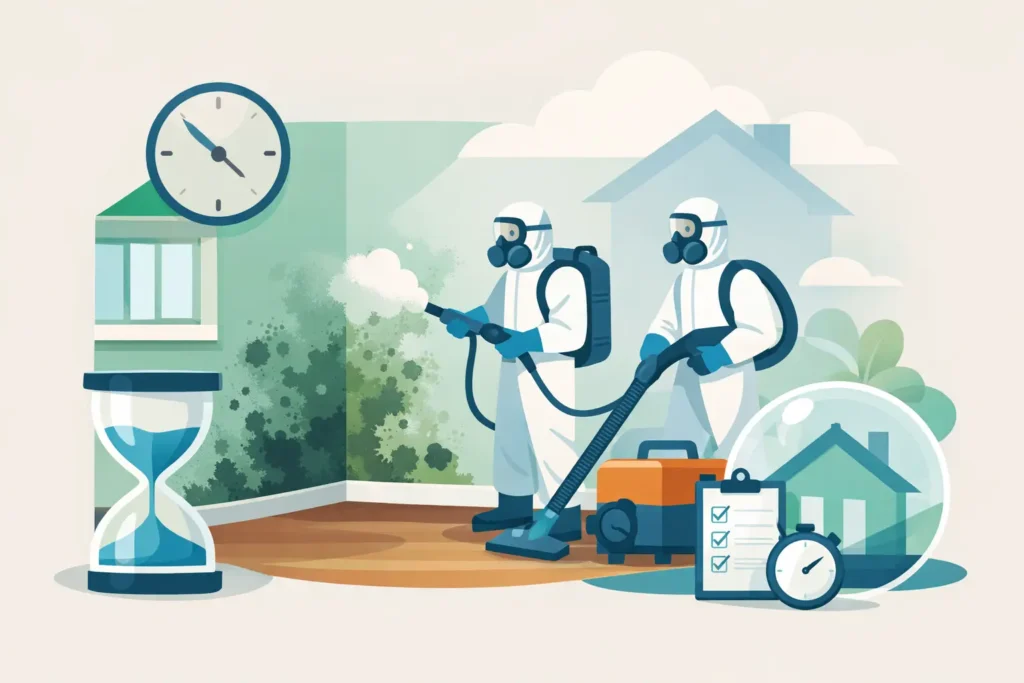 How Long Does Mold Remediation Take in a Home?