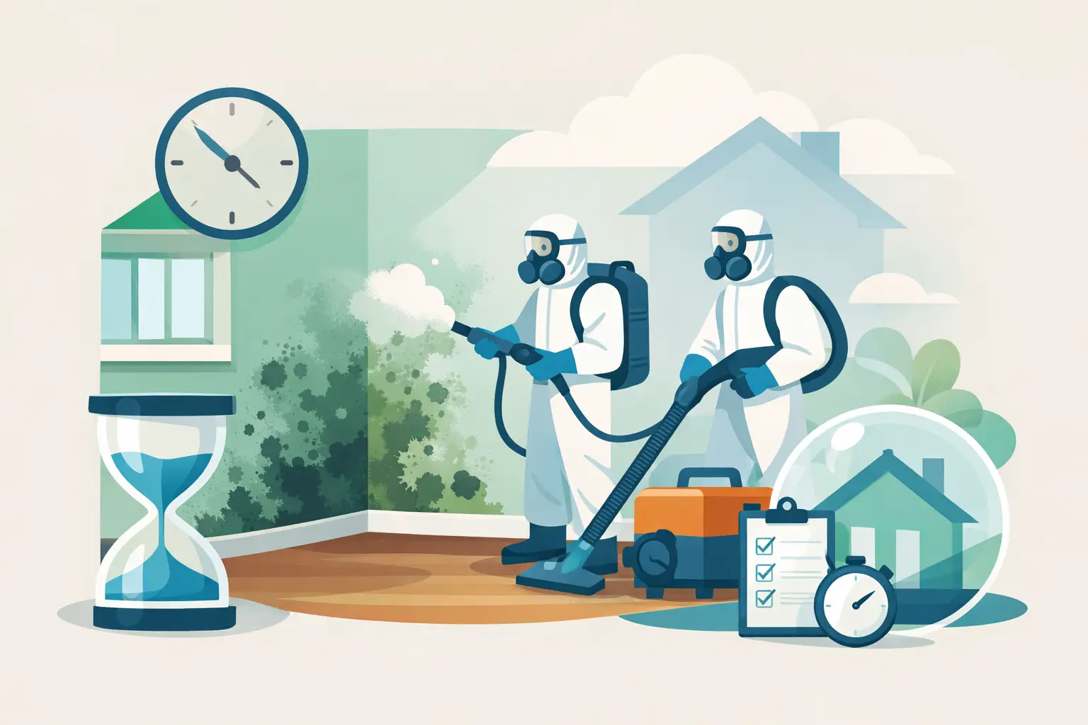 How Long Does Mold Remediation Take in a Home?