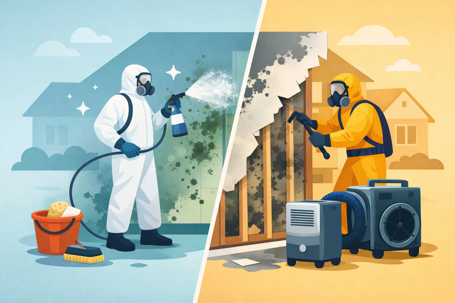 Mold Removal vs Remediation: What Matters