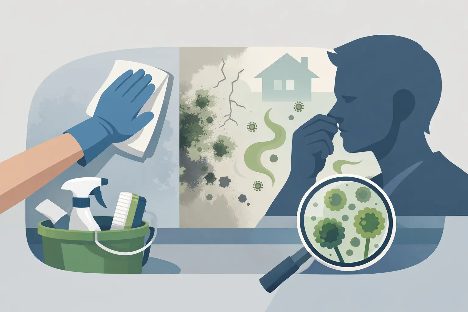 Why Mold Smell After Cleanup Can Still Matter