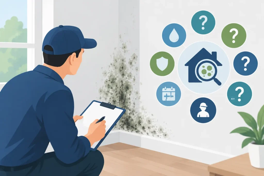 12 Best Mold Inspection Questions to Ask First