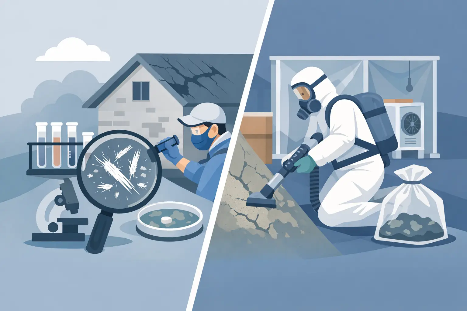 Asbestos Testing Versus Abatement Explained
