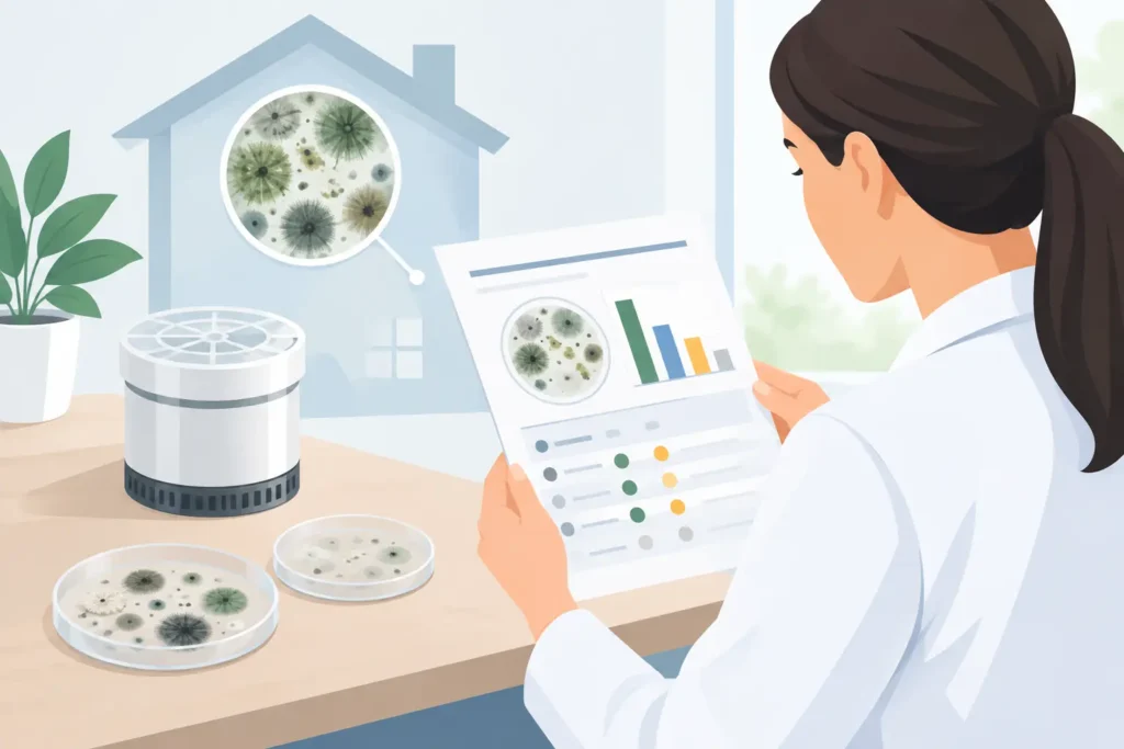How to Read Mold Air Test Results Correctly