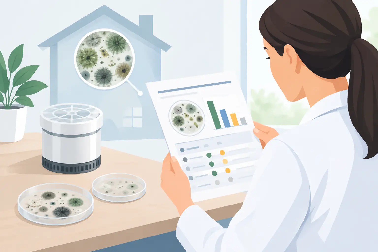 How to Read Mold Air Test Results Correctly