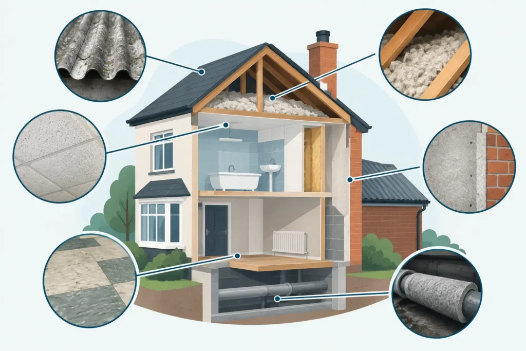 Where Asbestos Containing Materials May Hide