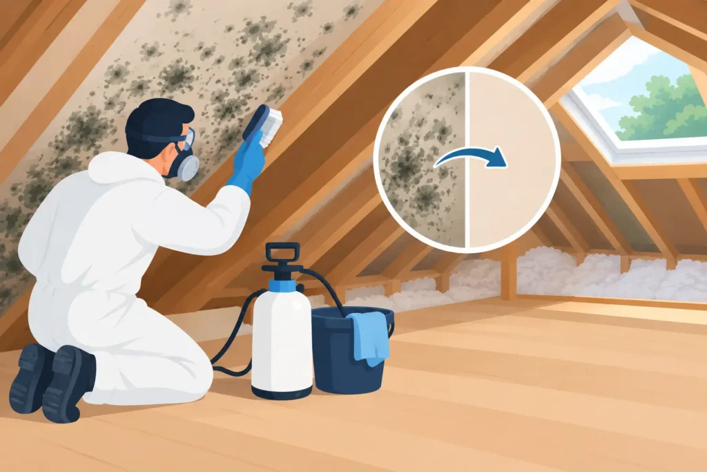How to Remediate Attic Mold Before It Spreads